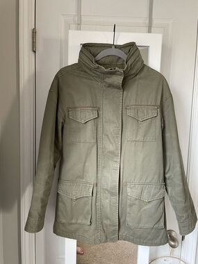 BDG Olive Green Utility Jacket for Women